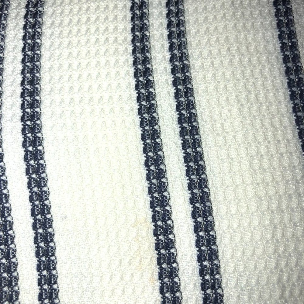 Ann Taylor Factory Signature Shorts White and Navy Stripes Size 4 - Picture 6 of 8